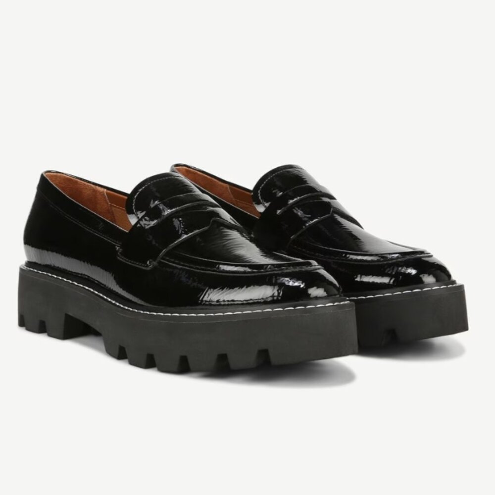 New in Box - Franco Sarto Franco Balin Lug Sole Penny Loafer (Size 9)